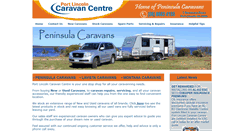 Desktop Screenshot of portlincolncaravans.com.au
